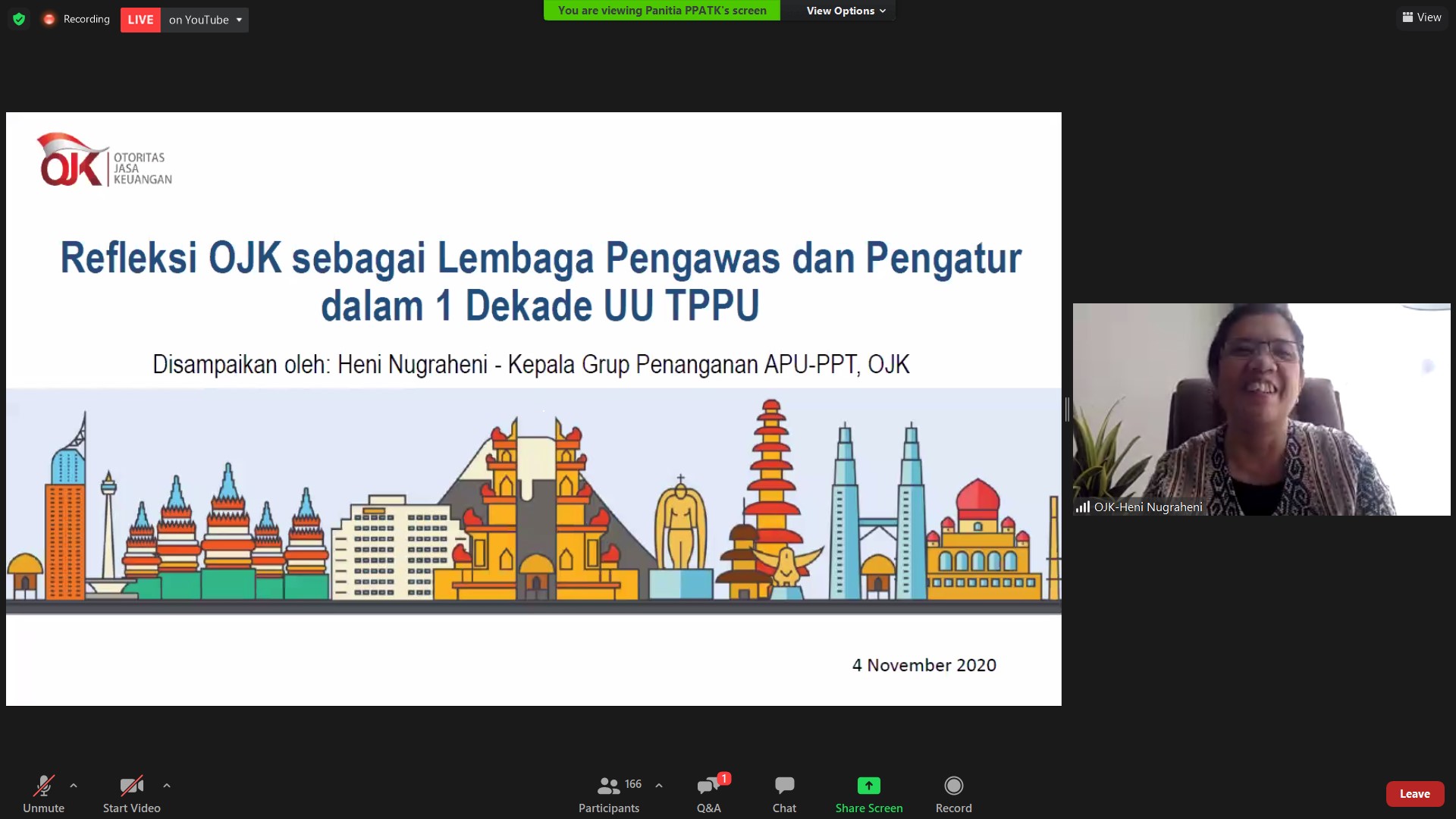 Partisipasi OJK Dalam Kegiatan Webinar Diskusi Kontemporer “Reorientasi ...